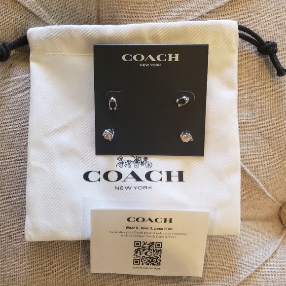 New Coach Earrings - Picture 1 of 4